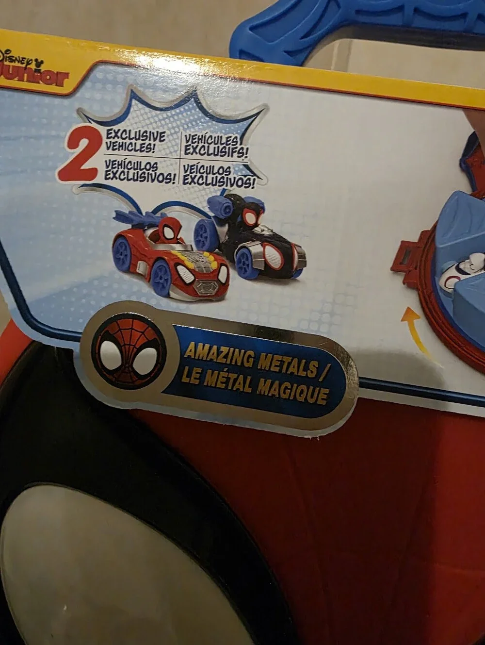 Marvel Spidey Amazing Friends Playset - Red, Black, White, Blue